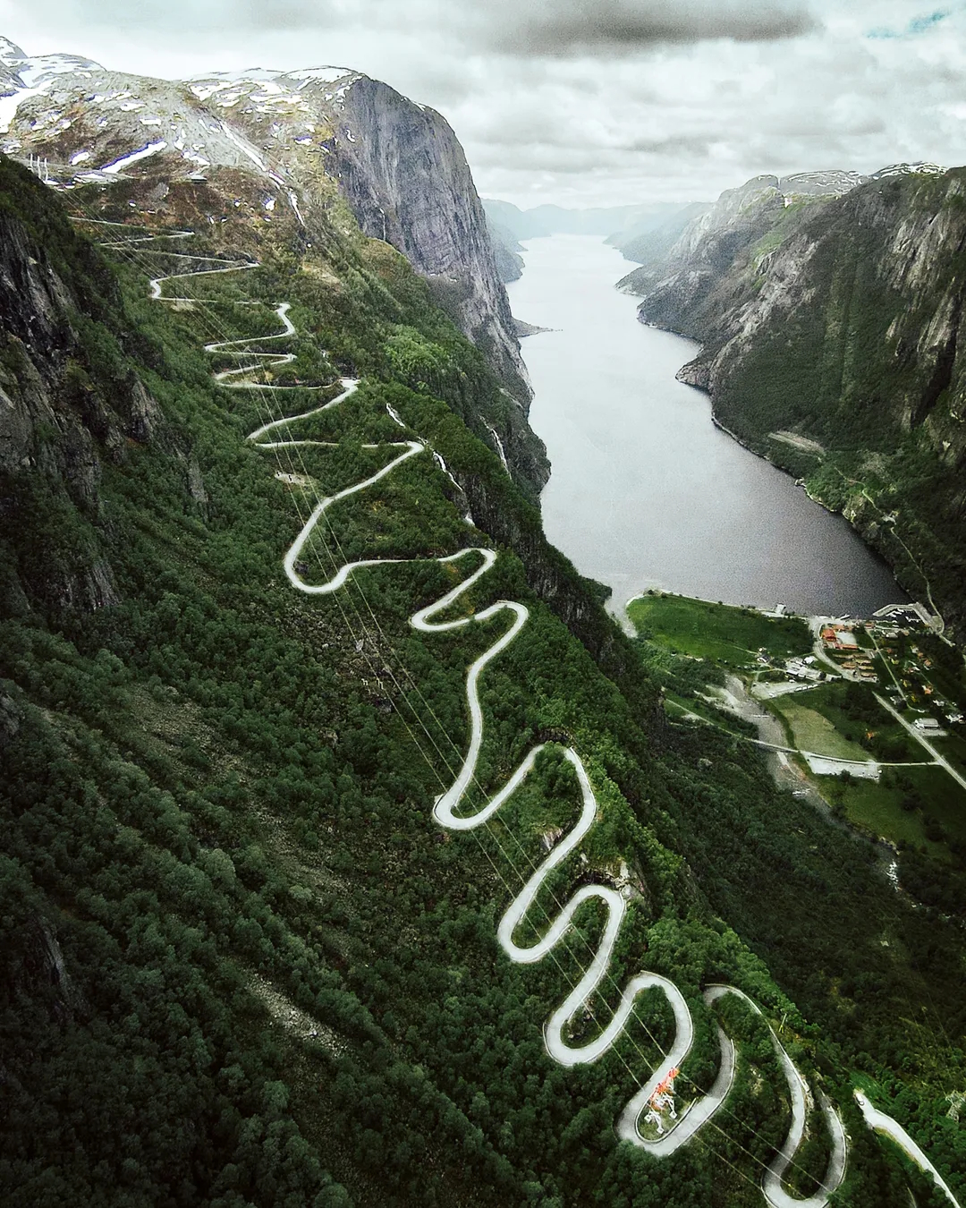 Motorcycle Norwegian Fjords travel photography - highlights from Motorcycle Tours tour