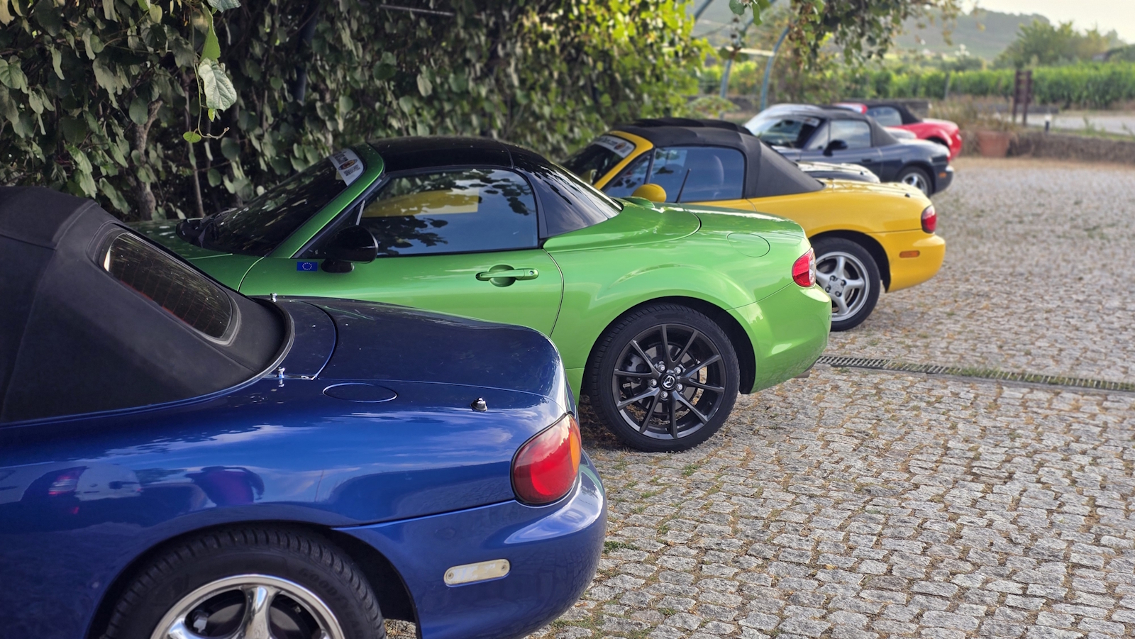 Miata From Milan to Tuscany and Rome - Tour Banner