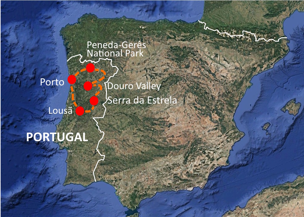 Motorcycle Portugal scenic view - Motorcycle Tours tour destination