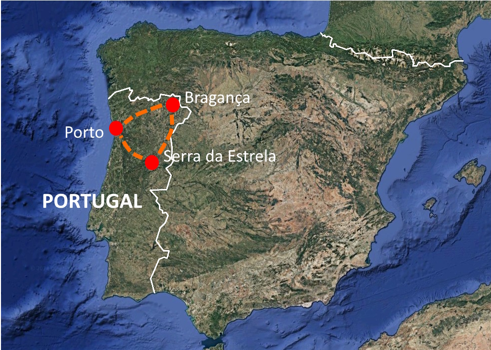 Miata Portugal scenic view - Miata Driving Tours tour destination