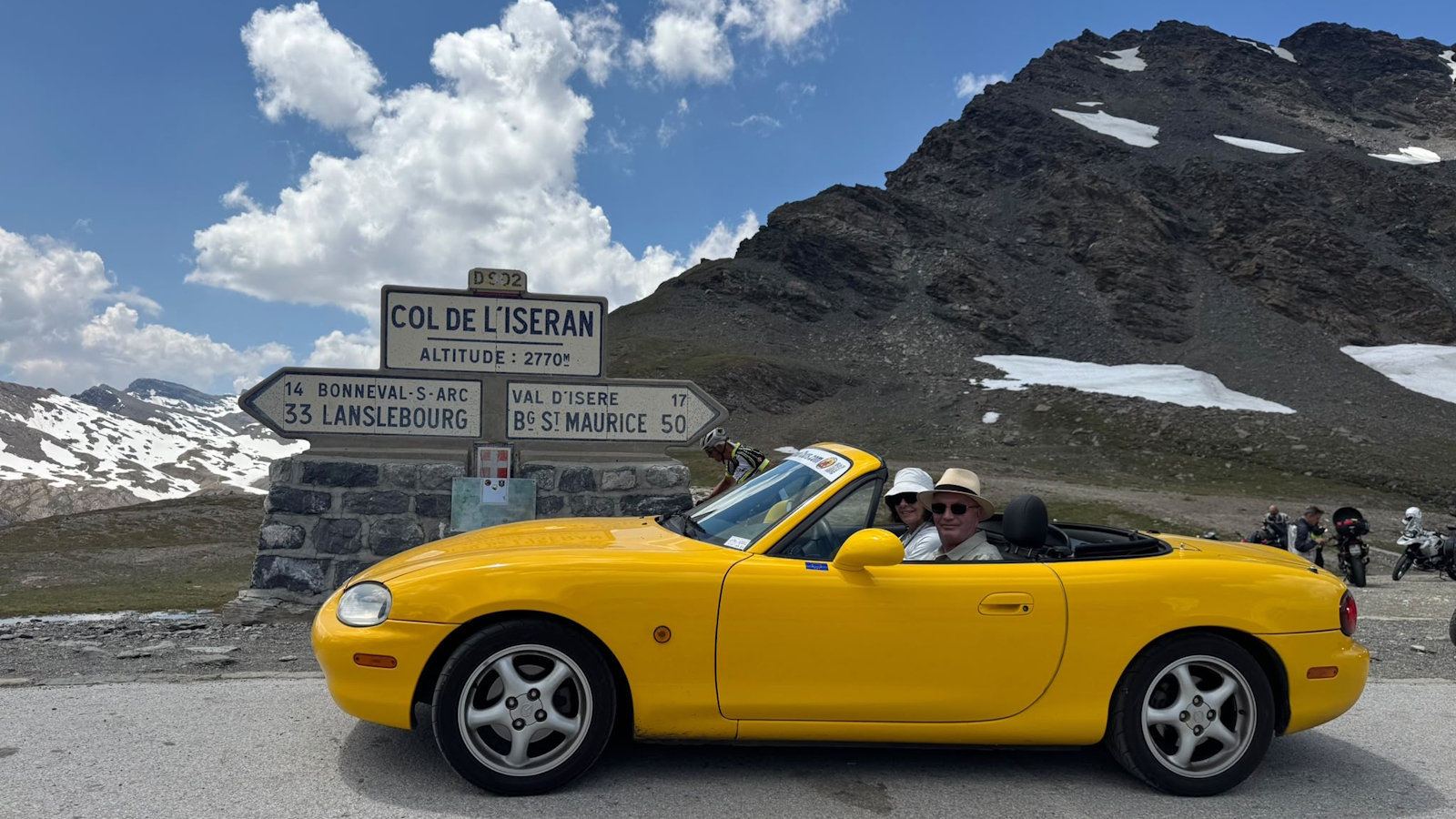 Miata French Alps - Tour Banner